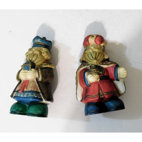 Porcelain Nativity Set 9-Piece Hand-Painted Christmas Display Holiday Workshop - Picture 6 of 16